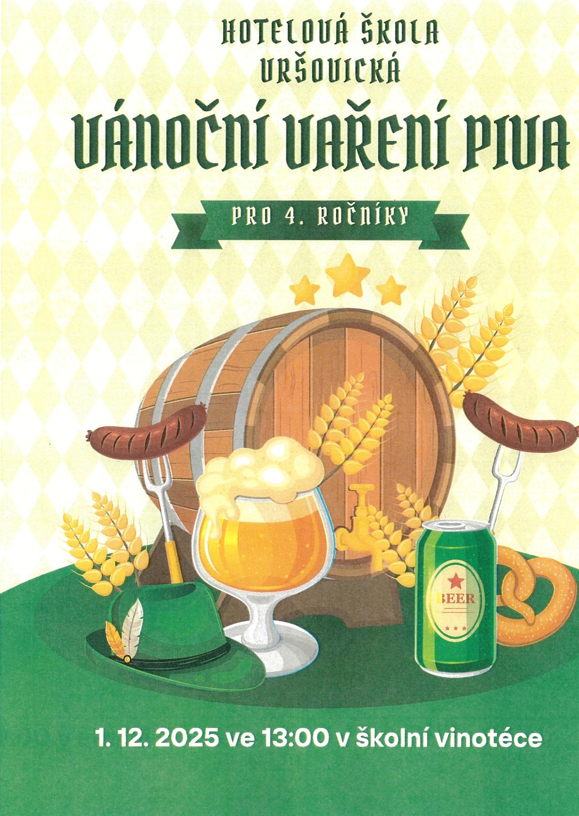 Vánoční vaření piva